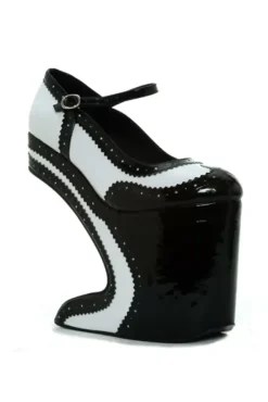 Aubrey (White/Black) By>Bettie Page Clearance