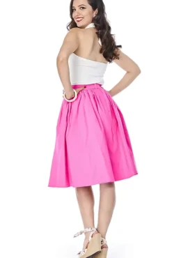 Ellie Skirt (Hot Pink) By>Bettie Page Clearance