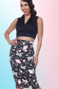 High Time Skirt (Blossom) By>Bettie Page Online