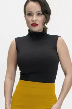 Nicole Top (Black)>Bettie Page Hot