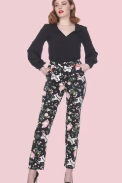 Samantha Top (Black) By>Bettie Page Online