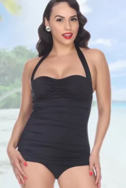 Swatch Frock (Black) By>Bettie Page Online