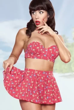 Tiki Palm W/ Flare Bandeau>Bettie Page Online