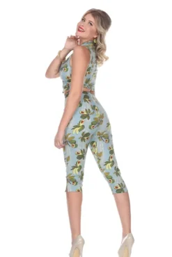 Tucson Top (Avocado) By>Bettie Page