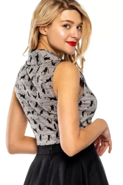 Tucson Top (Kitty Kats)>Bettie Page New